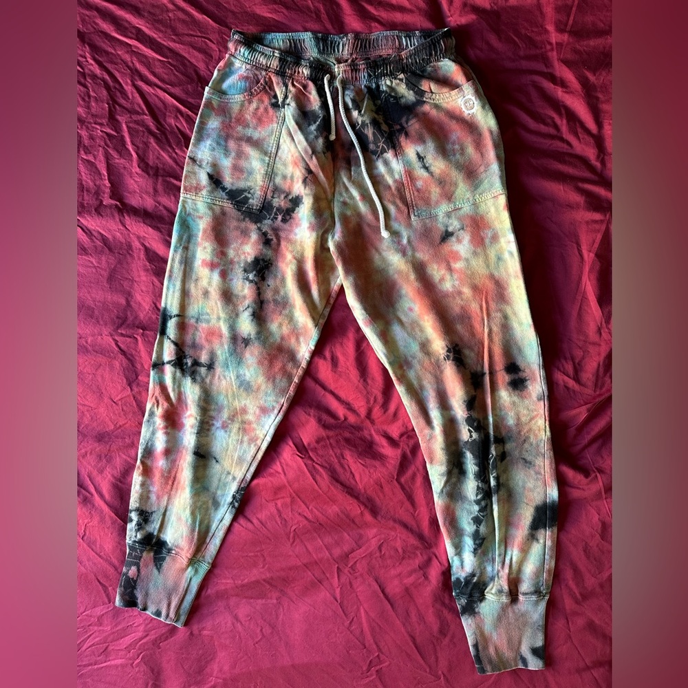 Big Bud Press Sweat Pants - Rainbow Magic Waters - size Large (unisex)